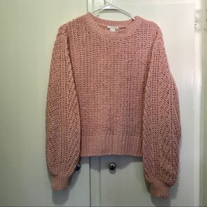 Soft H&M pinkish peach sweater